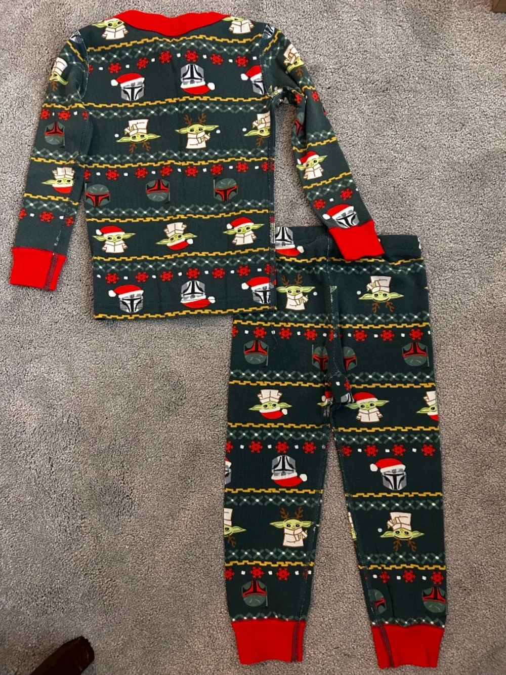 Hanna Andersson 90 or size 3T Star Wars Christmas PJs